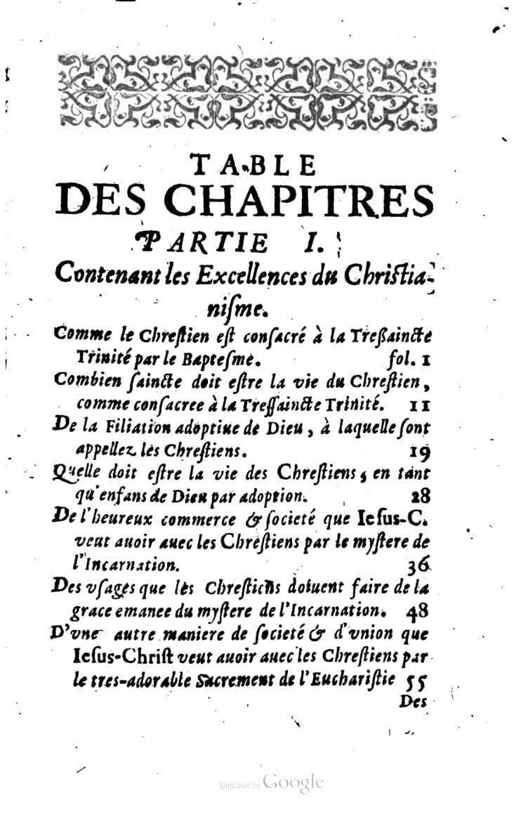 1633 - François Waudré - Trésor spirituel contenant les excellences du christianisme - UGent