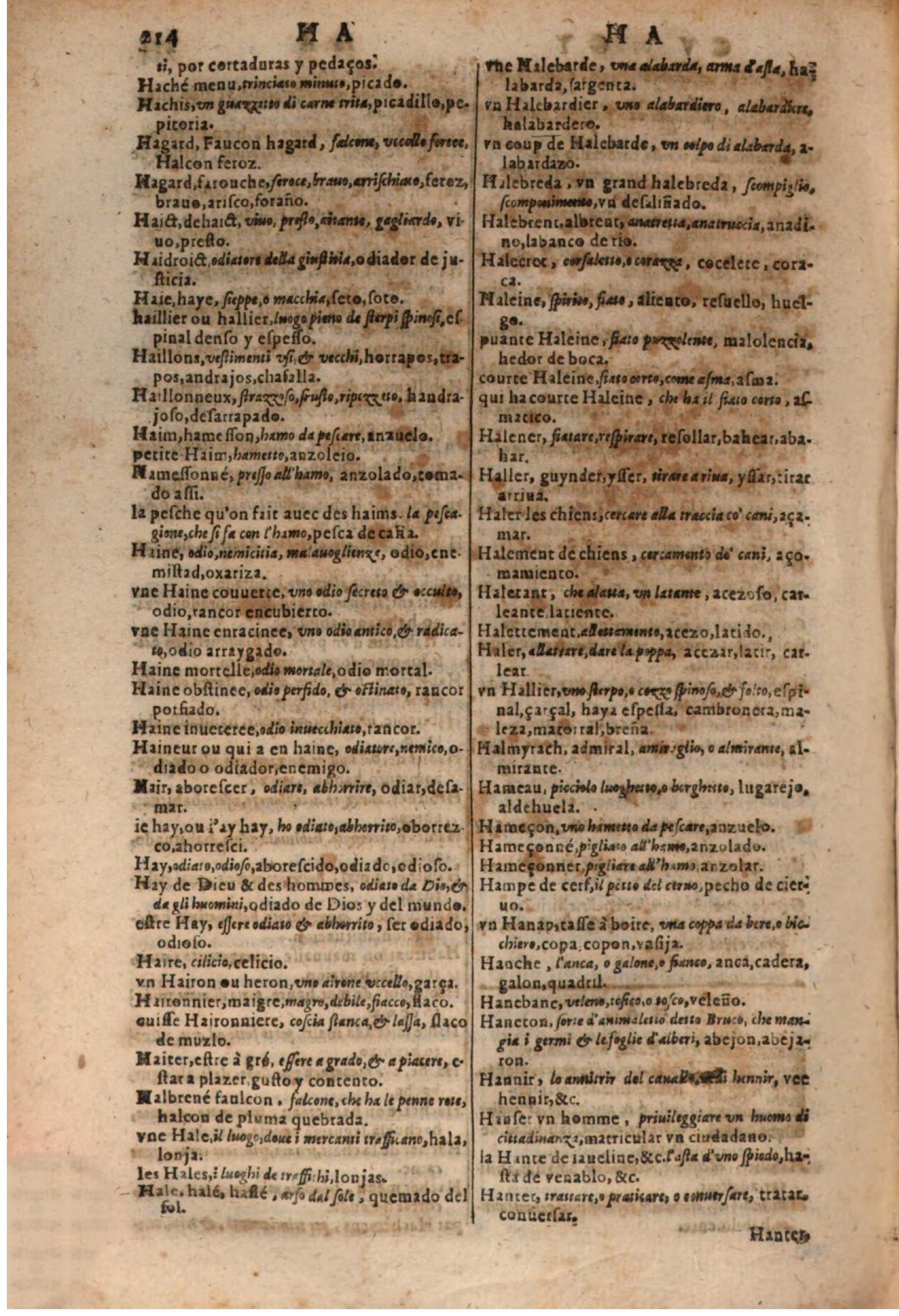 1637 - Jacques Crespin - Trésor des trois langues (Trois parties) - BSB Munich 1637 - Jacques Crespin - Trésor des trois langues (Trois parties) - BSB Munich
