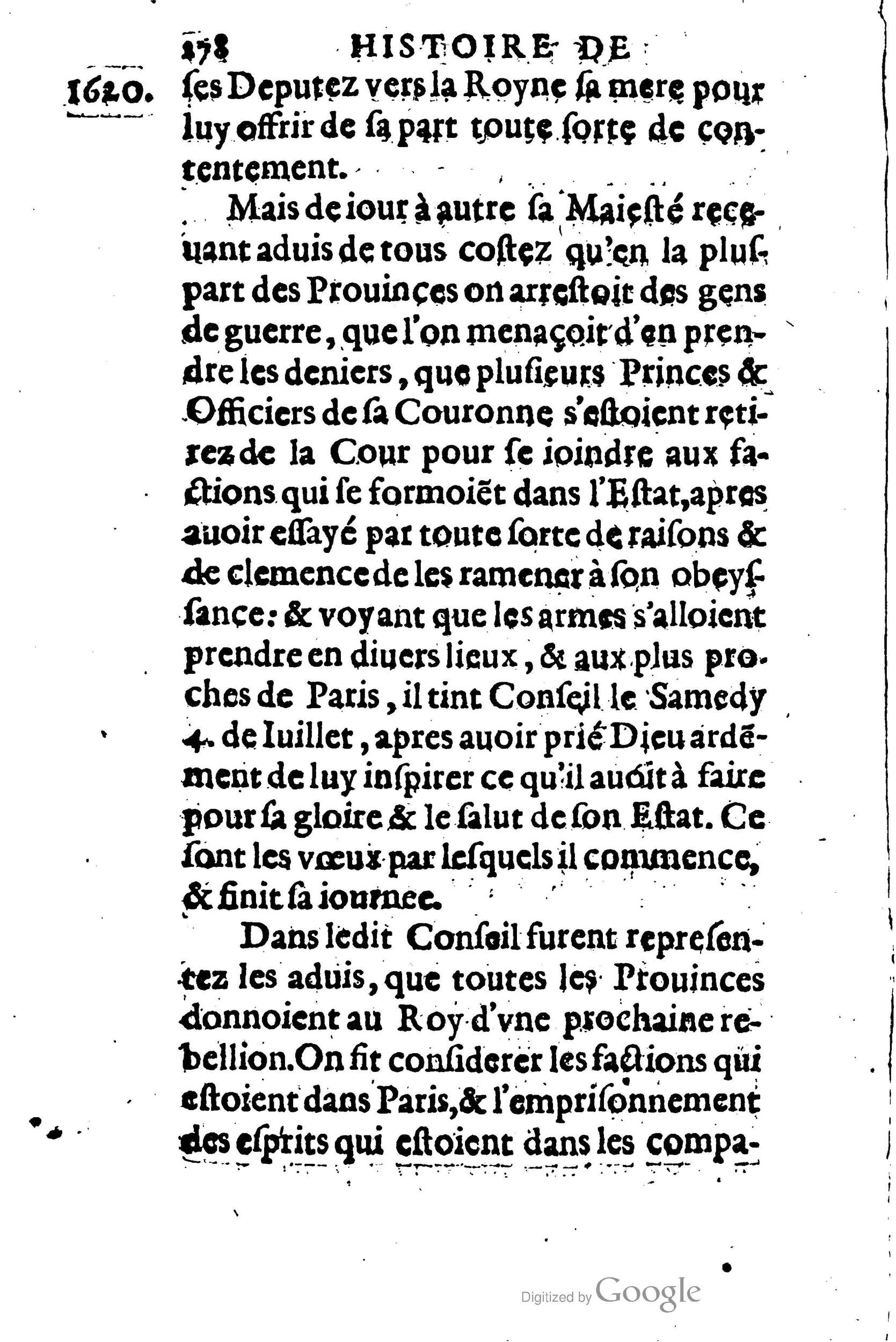 1623 - Joseph Bouillerot - Trésor de l’histoire générale de notre temps - BM Lyon