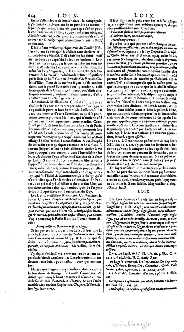 1629 - Veuve Nicolas Buon - Trésor du droit français (29620 T. 2) - BM Lyon