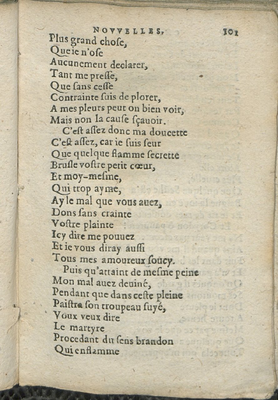 1575 - Pierre Brenouzet - Trésor de tous les recueils de chansons, tant amoureuses, rustiques, que musicales - Det KLG Copenhague