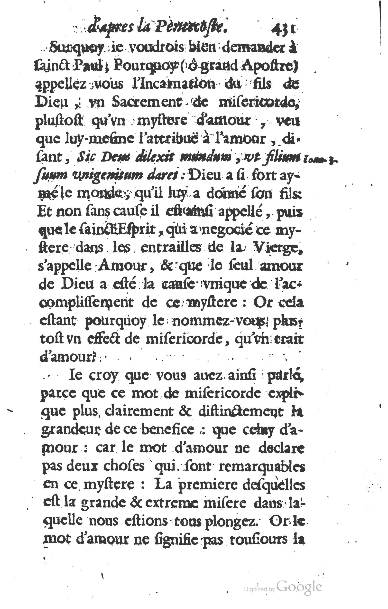 1629 - Manassés de Préaulx - Sermons ou Trésors de la piété chrétienne - BM Lyon