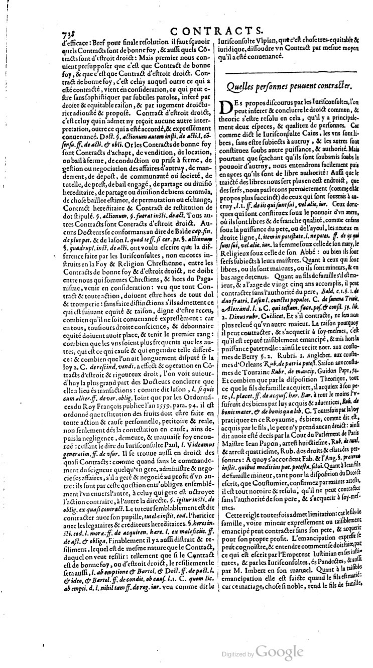 1629 - Veuve Nicolas Buon - Trésor du droit français (29620 T. 1) - BM Lyon 1629 - Veuve Nicolas Buon - Trésor du droit français (29620 T. 1) - BM Lyon