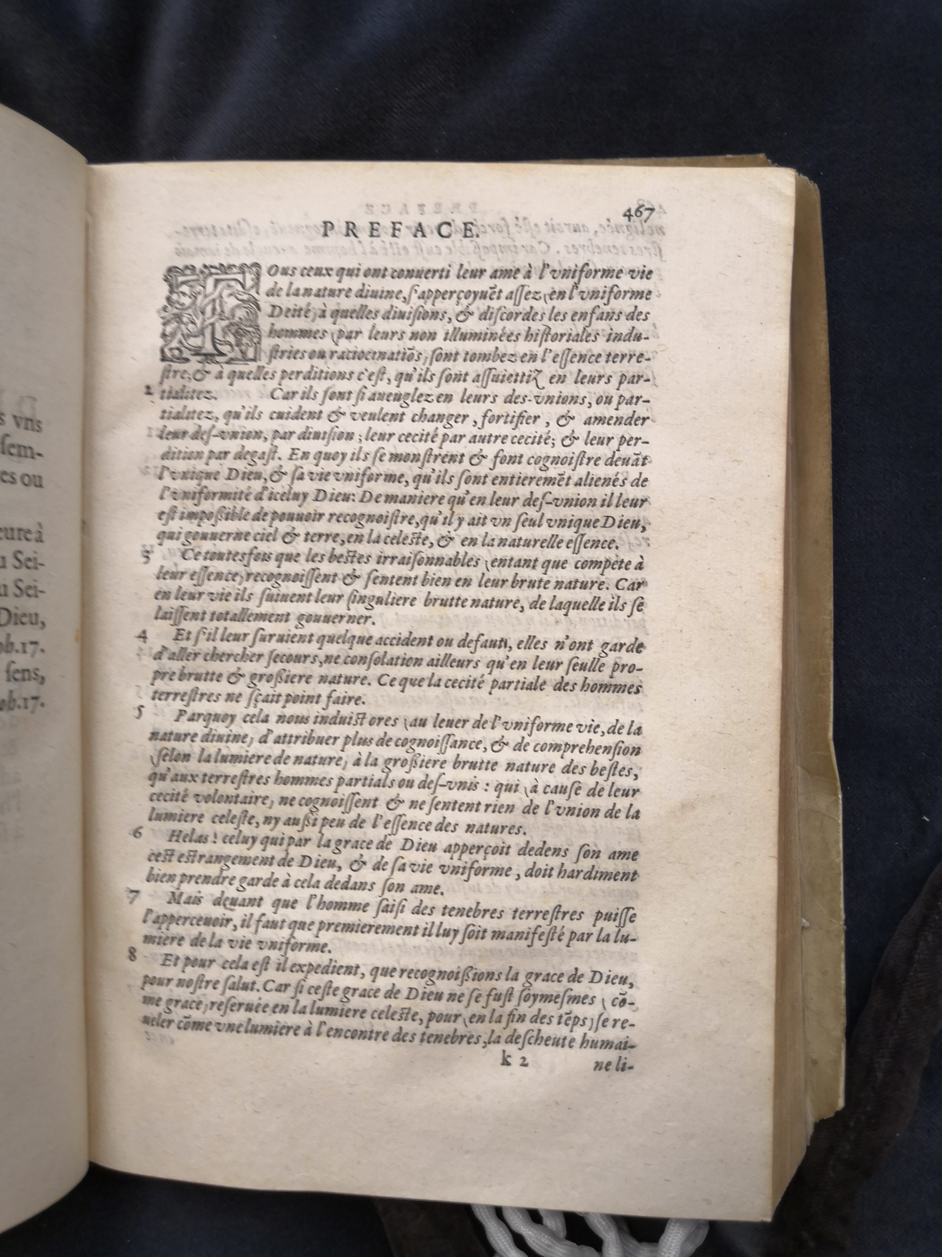 1581c. - Christophe Plantin - Le Livre des témoignages du Trésor caché au champ - Anvers Musée Plantin-Moretus