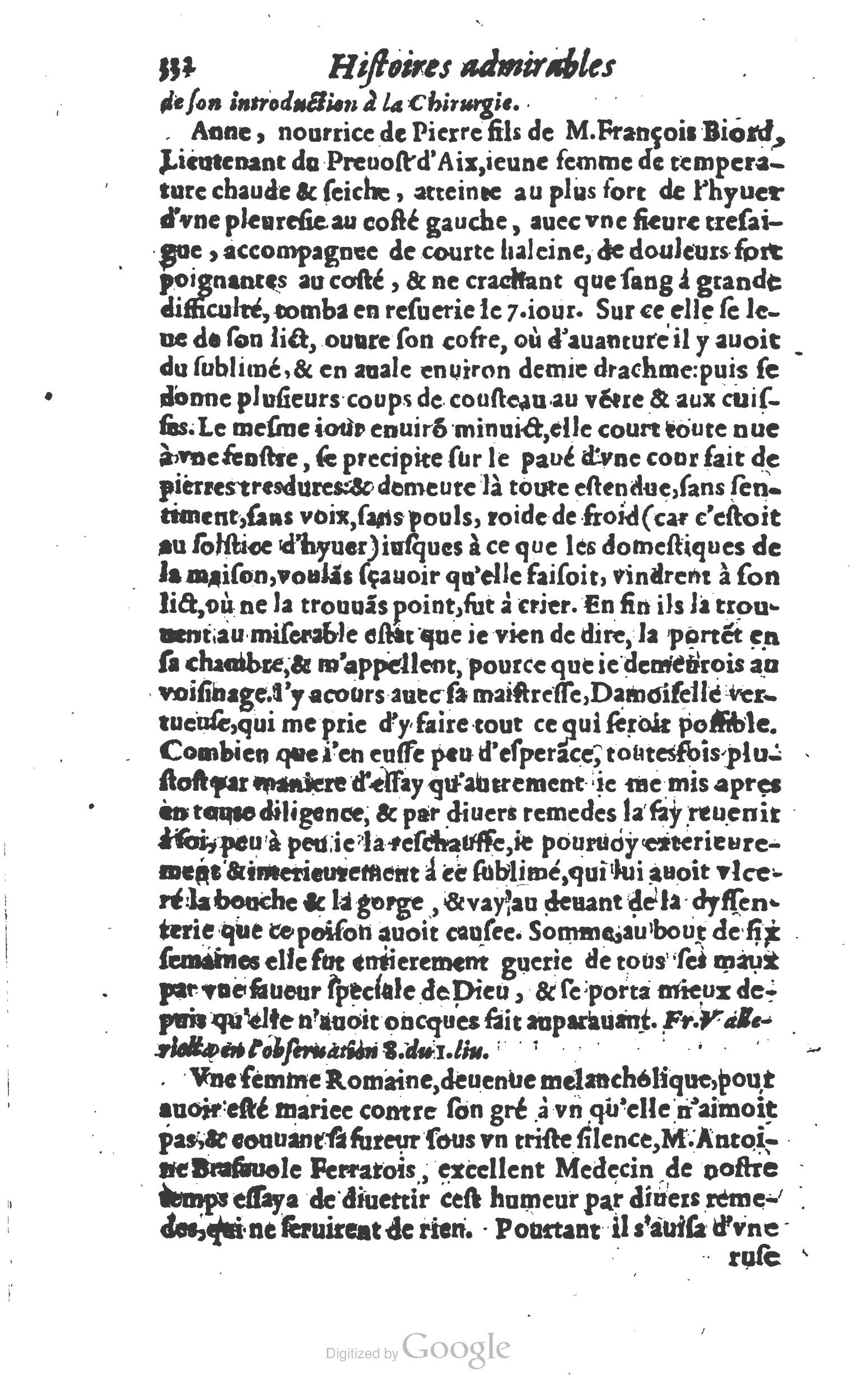 1610 - Paul Marceau - Trésor d’histoires admirables et mémorables - Princeton