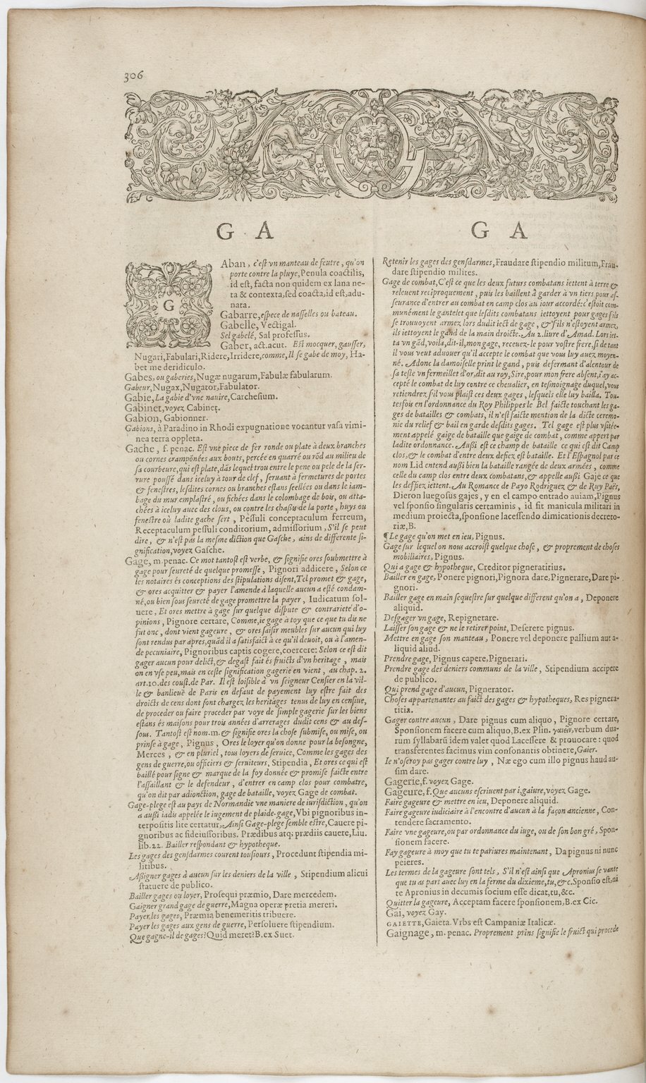 1606 - David Douceur - Trésor de la langue française - BnF