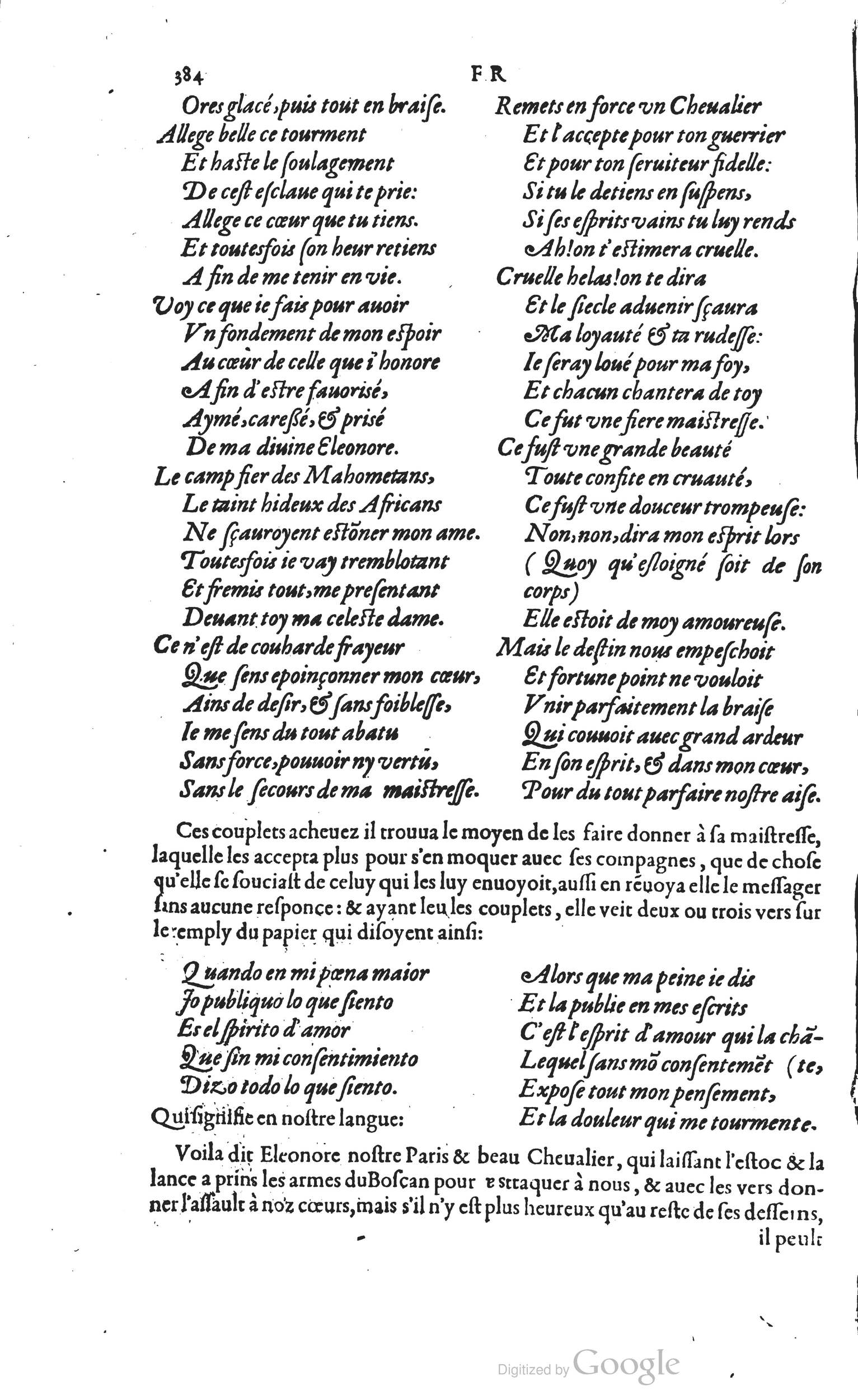 1585 - Barthélemy Honorat - Bibliothèques françaises - BSB Munich
