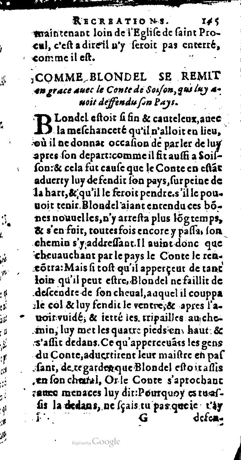 1616 - Balthazar Bellère - Trésor des récréations - NK ČR Prague