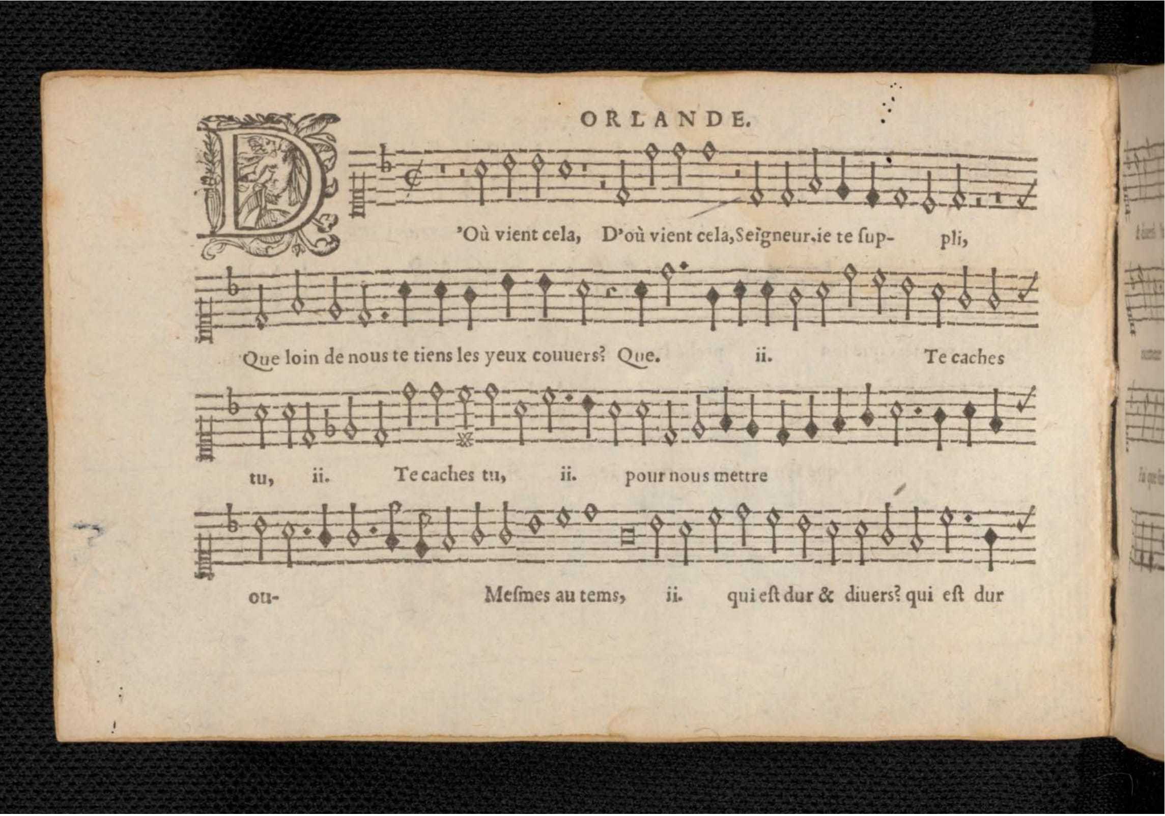 1576 - [Pierre de Saint-André] - Trésor de musique d’Orlande de Lassus Quinta et Sexta pars - KBR Bruxelles