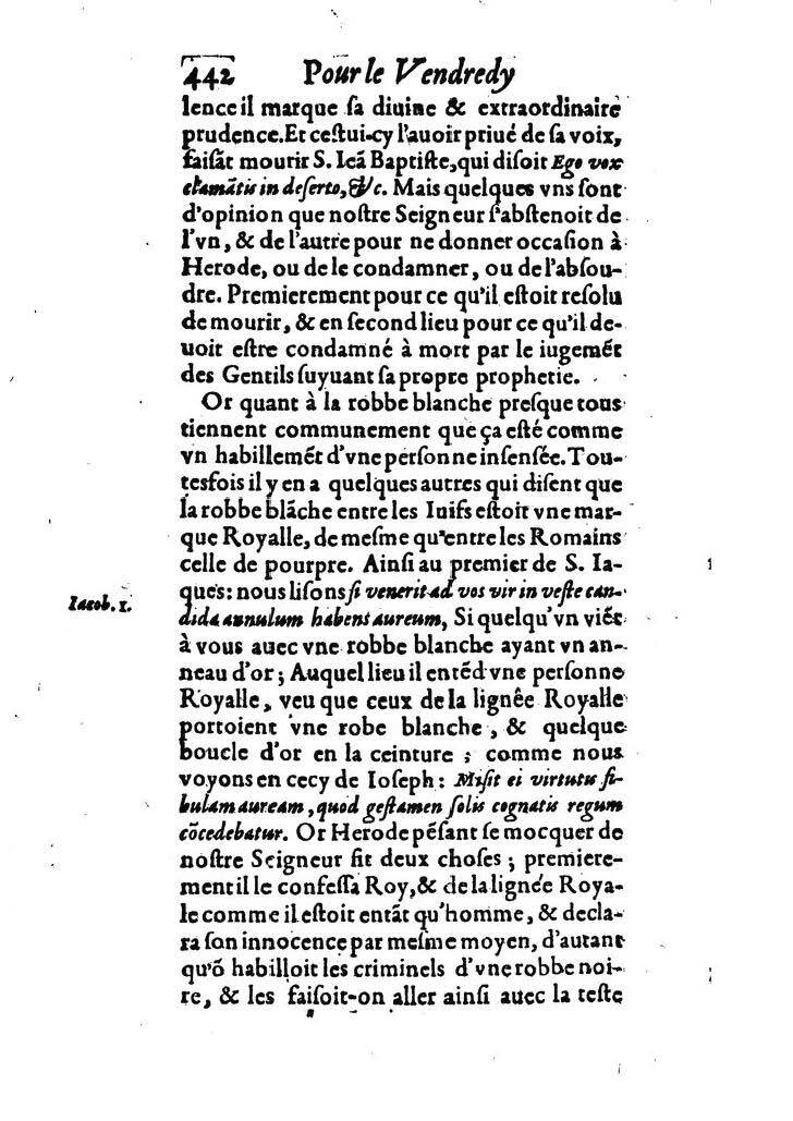 1607 - Nicolas Du Fossé - Trésor quadragésimal - T 02 - BM Lyon