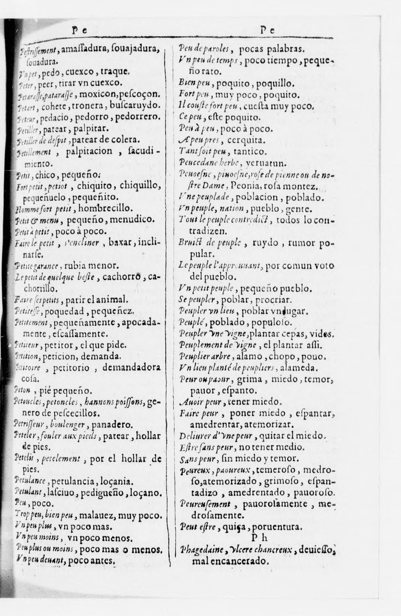 1616 - Veuve Marc Orry - Trésor des deux langues espagnole et française (Seconde partie) - BnF 1616 - Veuve Marc Orry - Trésor des deux langues espagnole et française (Seconde partie) - BnF