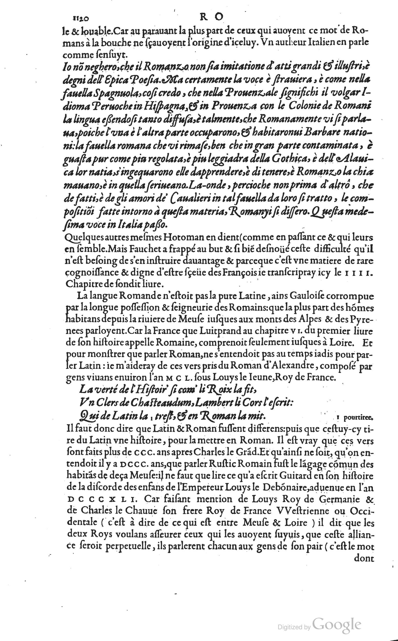 1585 - Barthélemy Honorat - Bibliothèques françaises - BSB Munich