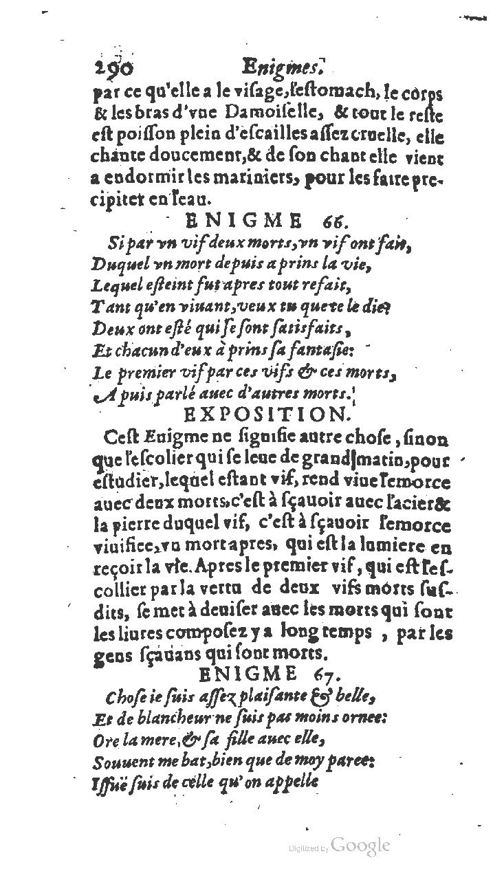 1611 - Jean Osmont - Trésor des récréations - BSB Munich