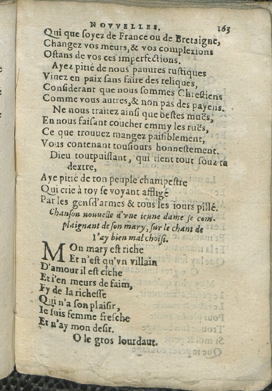 1575 - Pierre Brenouzet - Trésor de tous les recueils de chansons, tant amoureuses, rustiques, que musicales - Det KLG Copenhague