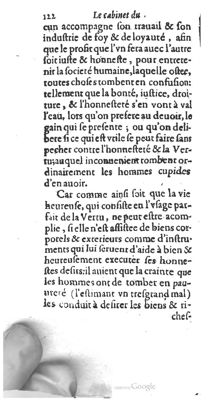 1615 - François Le Fèvre - Cabinet du vrai trésor - BCU Lausanne