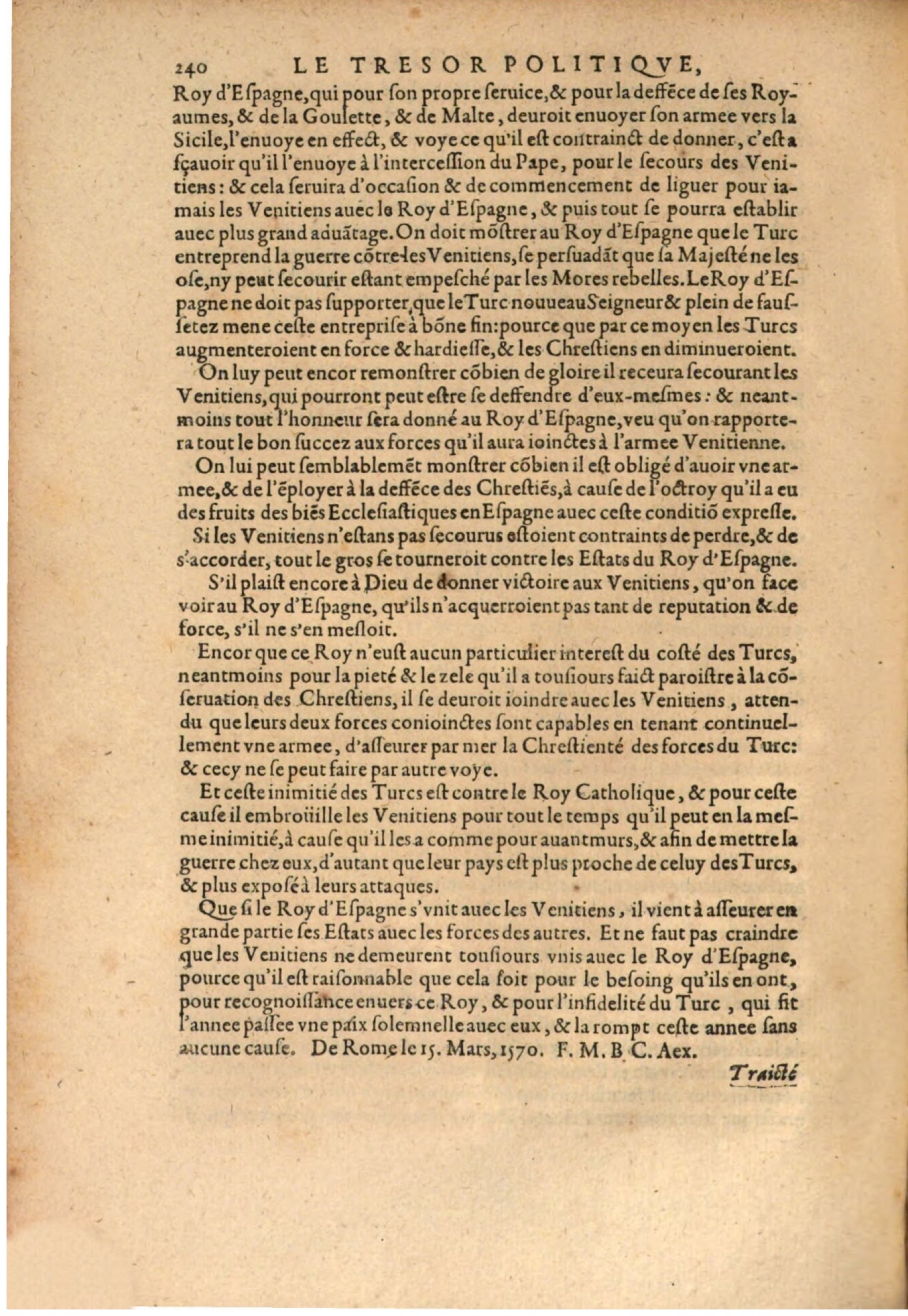 1611 - Pierre Chevalier - Trésor politique - BSB Munich