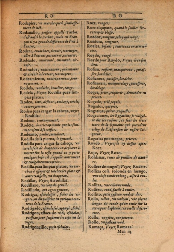 1607 - Marc Orry - Trésor des deux langues espagnole et française (Première et Seconde parties) - ÖNB Wien