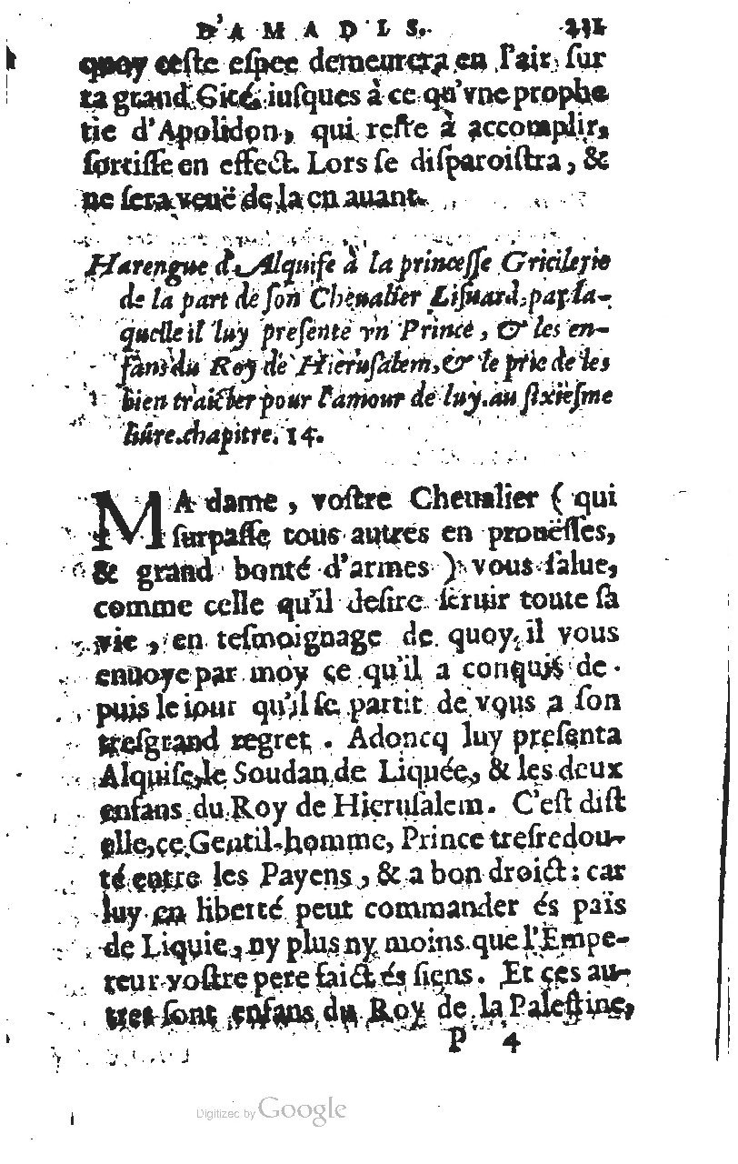 1567 - Jean Pygot - Trésor des Amadis - BM Lyon 1567 - Jean Pygot - Trésor des Amadis - BM Lyon