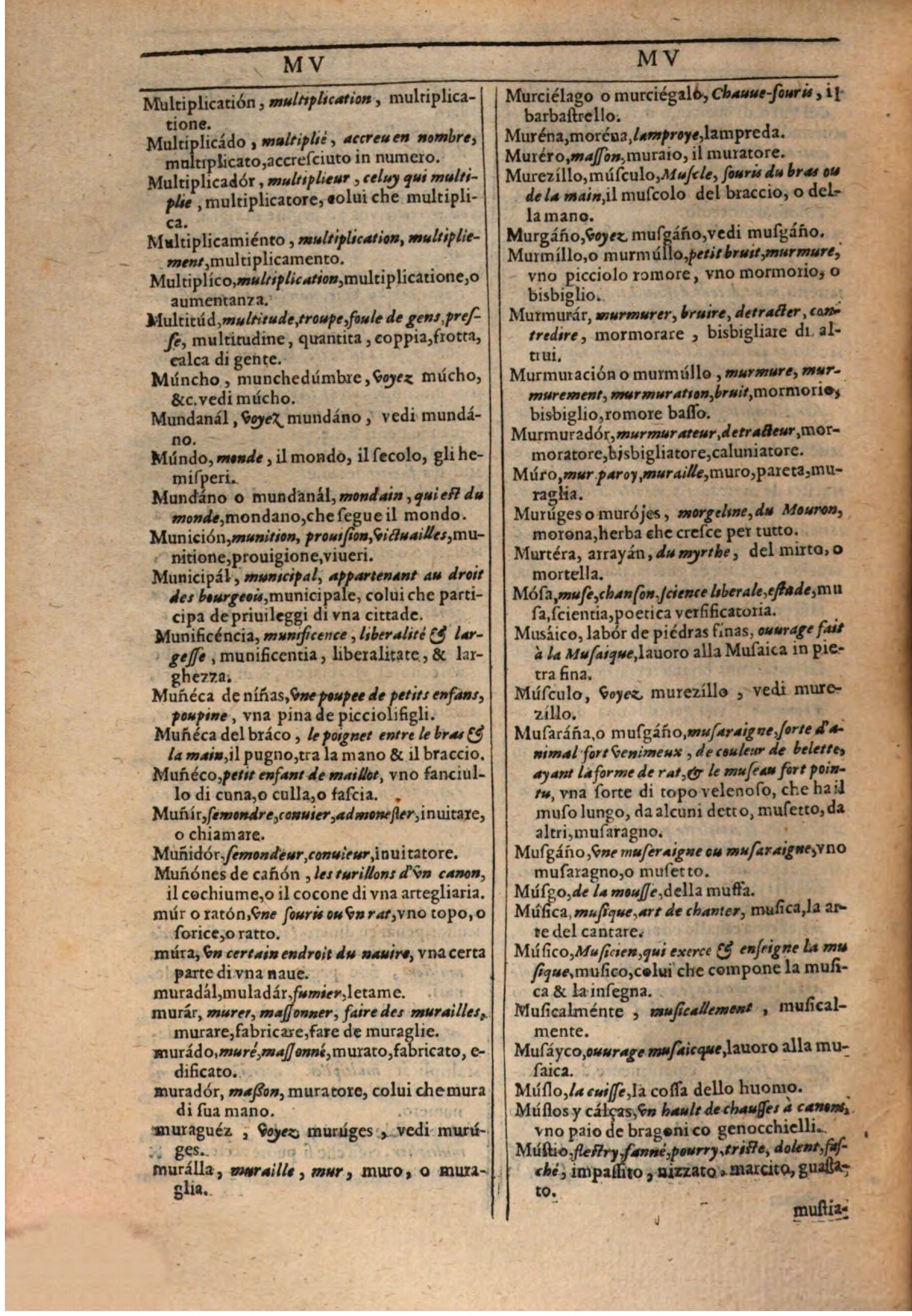 1609 - Philippe Albert et Alexandre Pernet - Trésor des trois langues française, italienne et espagnole (Première partie) - BSB Munich 1609 - Philippe Albert et Alexandre Pernet - Trésor des trois langues française, italienne et espagnole (Première partie) - BSB Munich