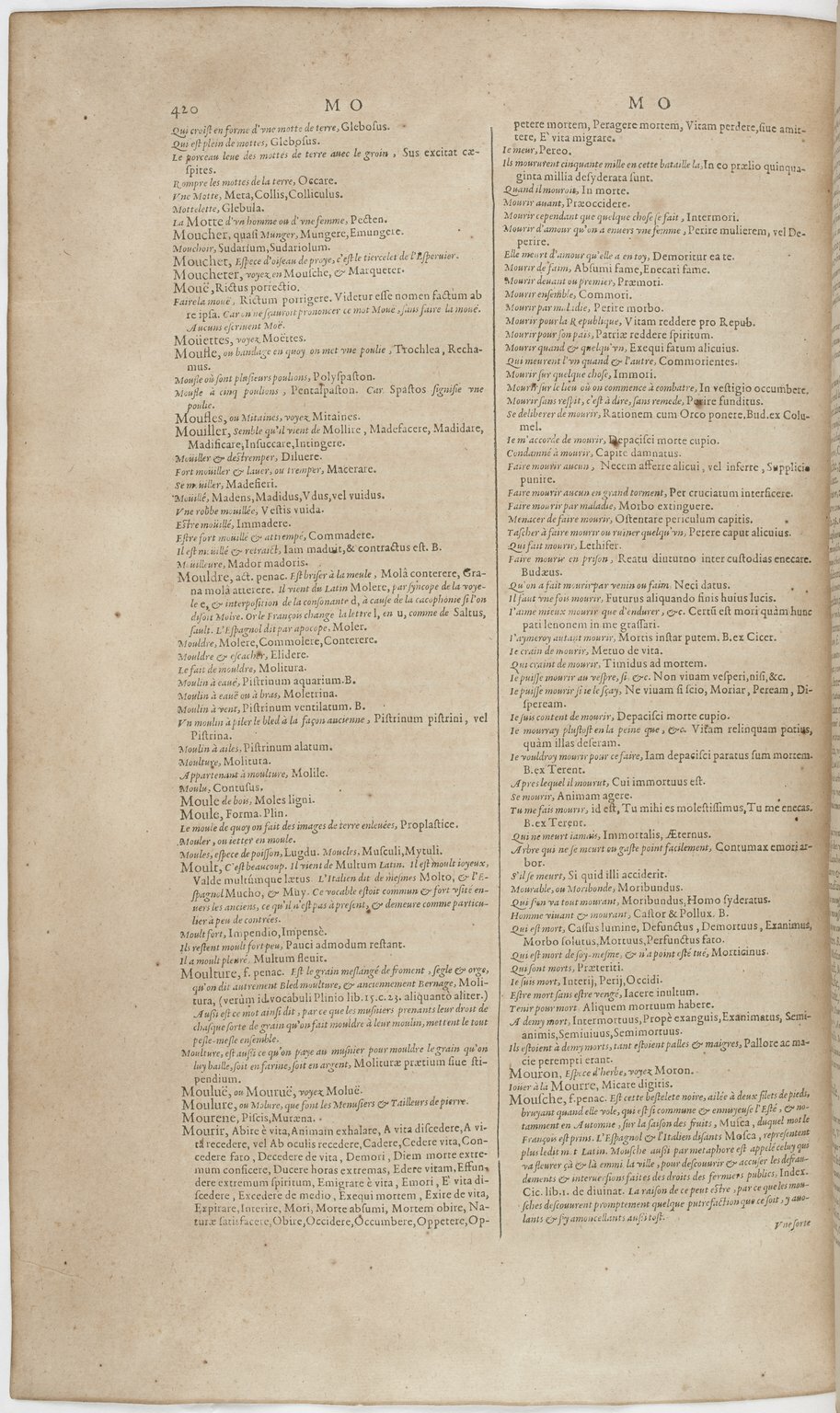 1606 - David Douceur - Trésor de la langue française - BnF