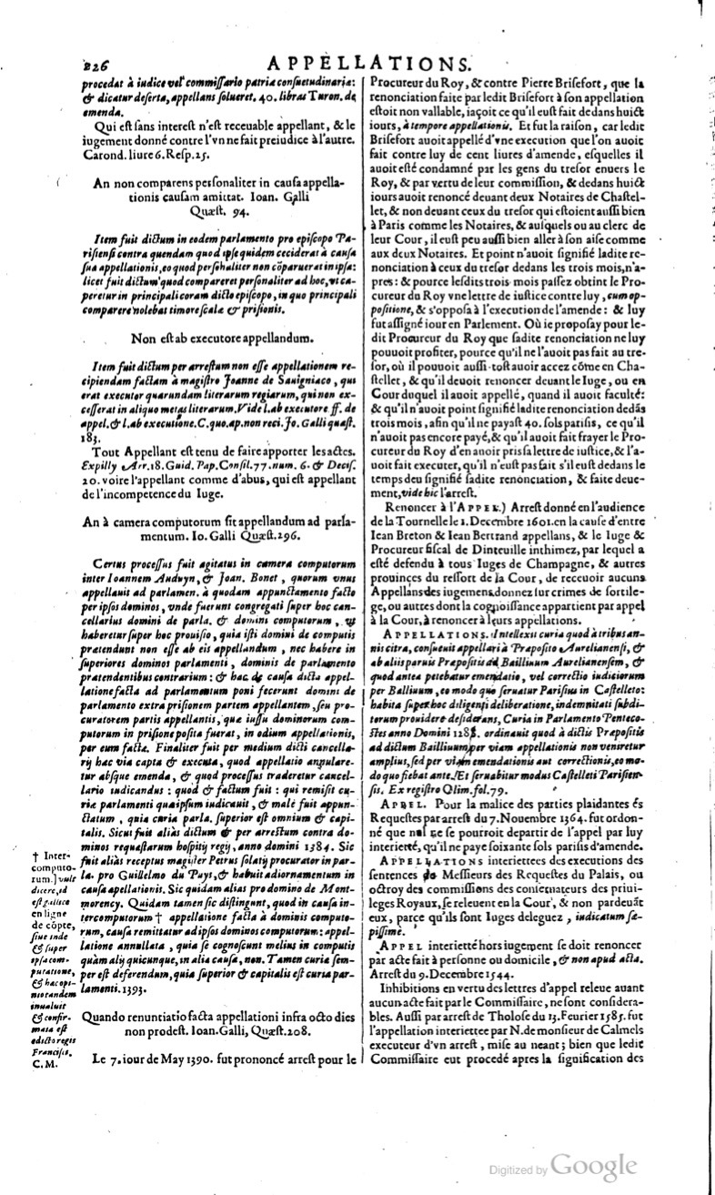 1629 - Veuve Nicolas Buon - Trésor du droit français (29620 T. 1) - BM Lyon