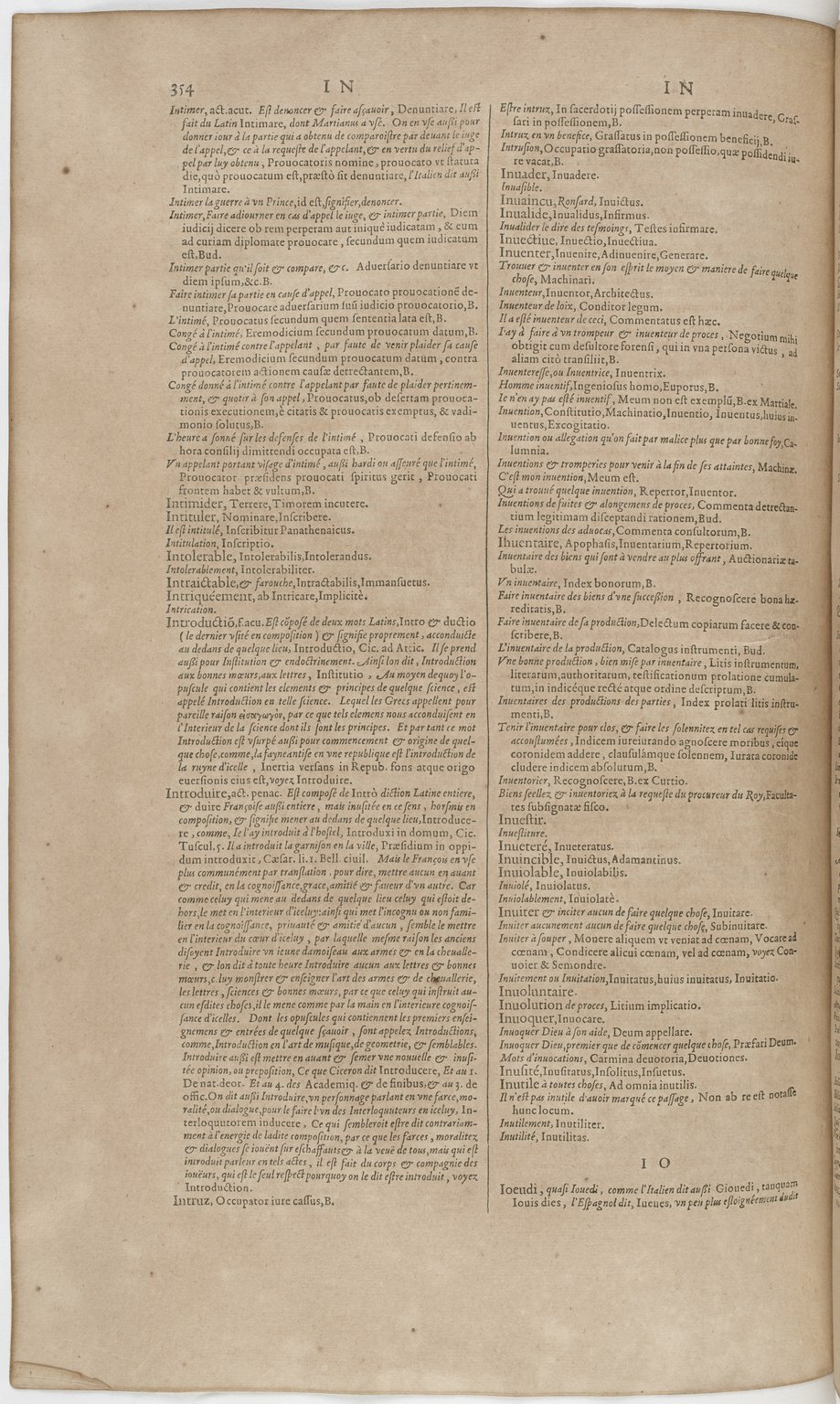 1606 - David Douceur - Trésor de la langue française - BnF