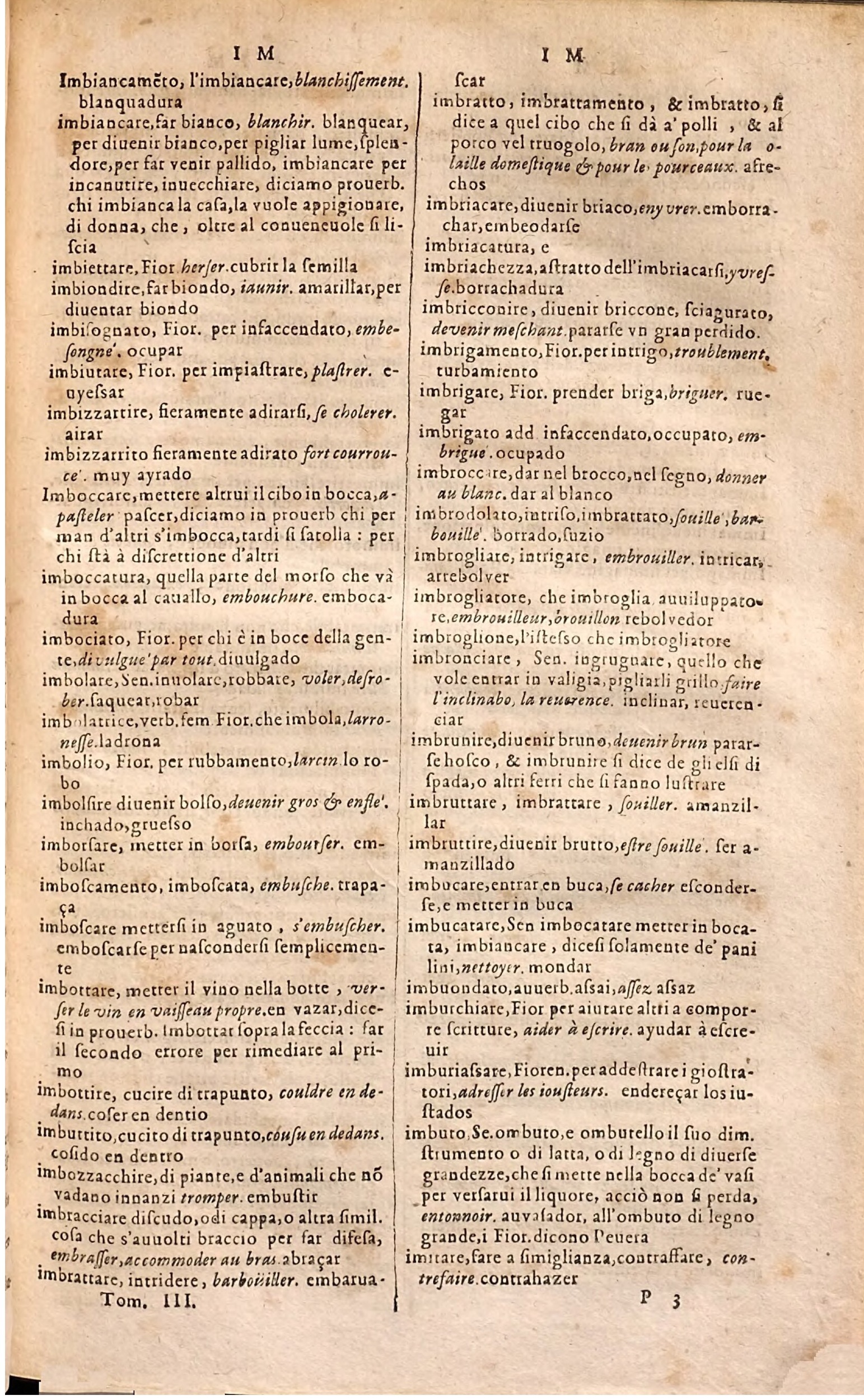 1627 - Jacques Crespin - Trésor des trois langues (Troisième partie) - Regensburg