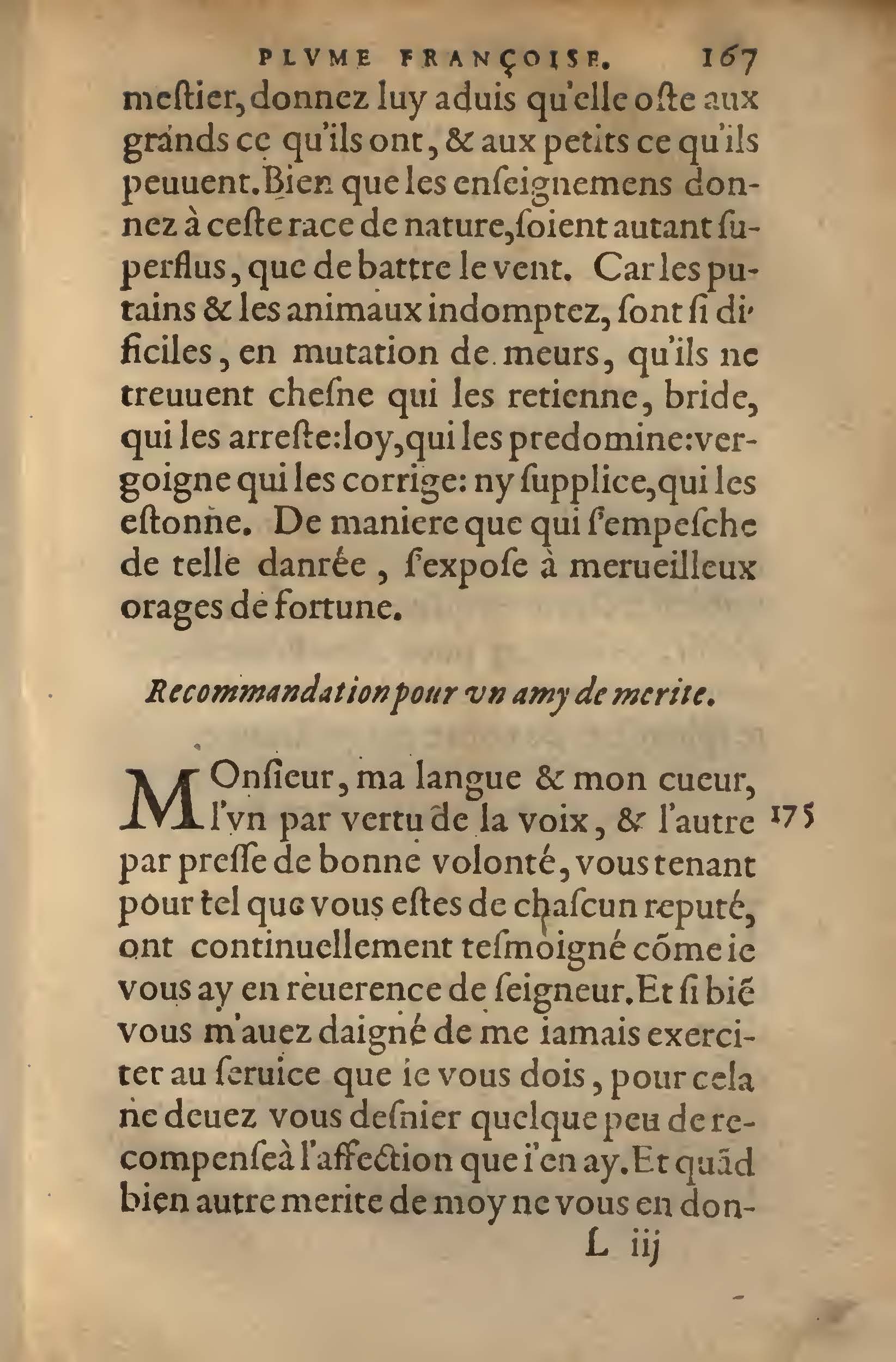 1572 - Lucas Breyer - Finances et Trésor de la plume française - BNC Rome