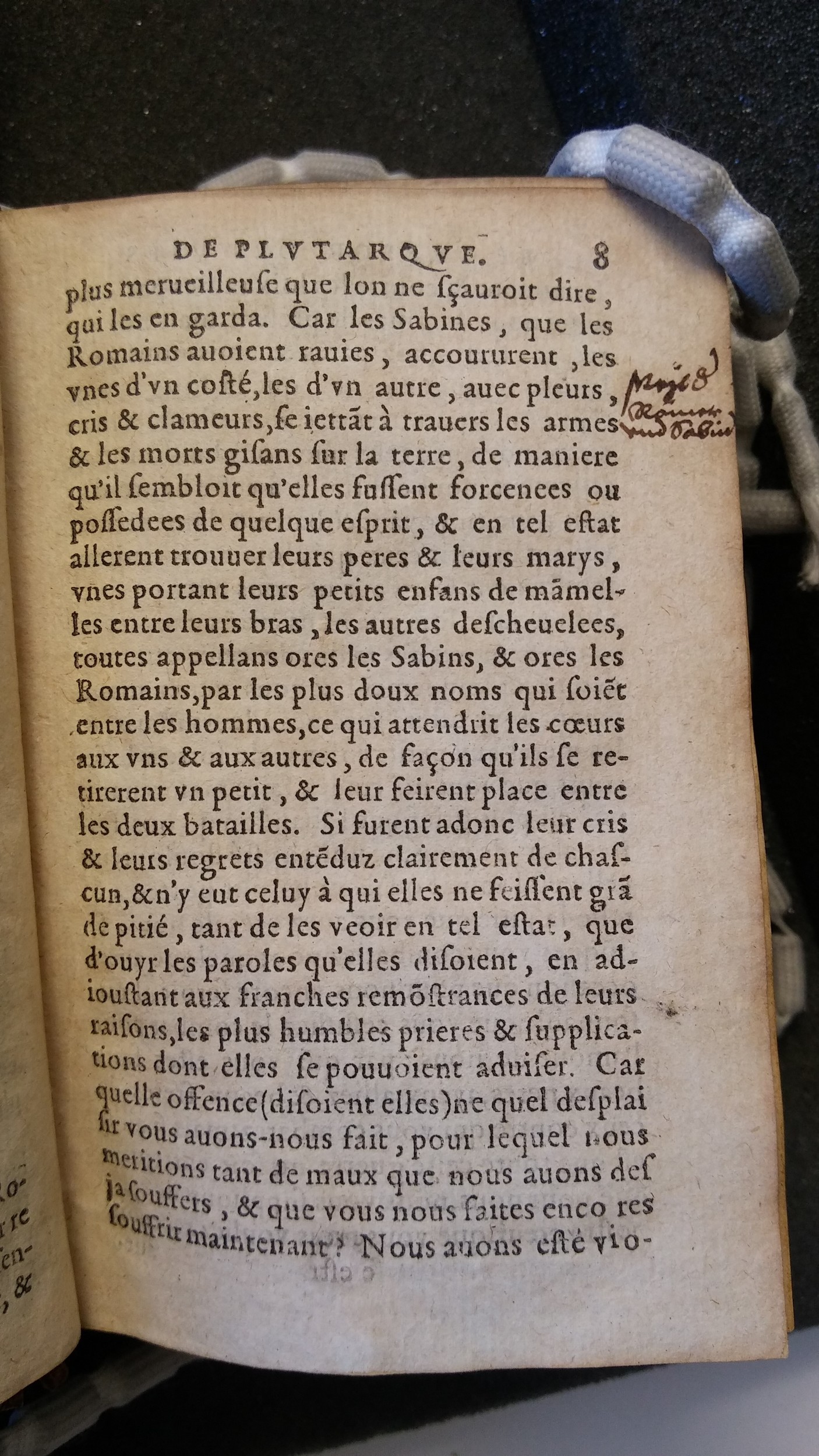 1577 - Claude Micard - Trésor des vies de Plutarque - Saint-Gallen