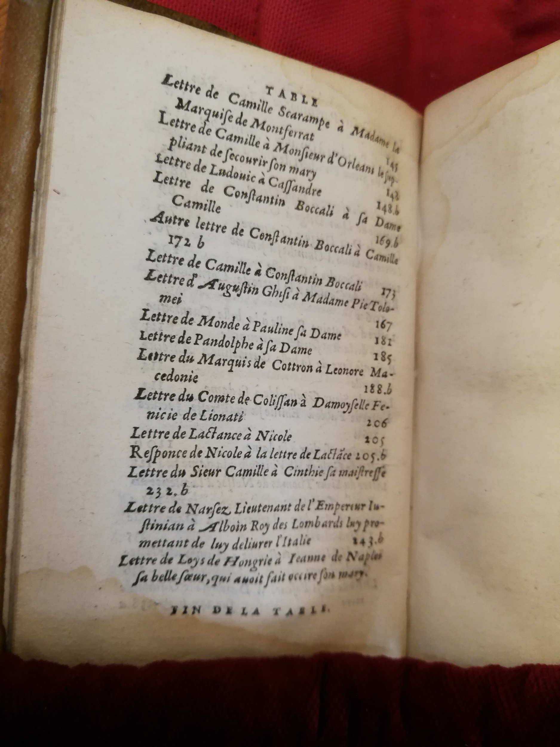 1581 - Pierre Le Voirier et Gervais Mallot - Trésor des histoires tragiques - Bibliothèque Sainte-Geneviève