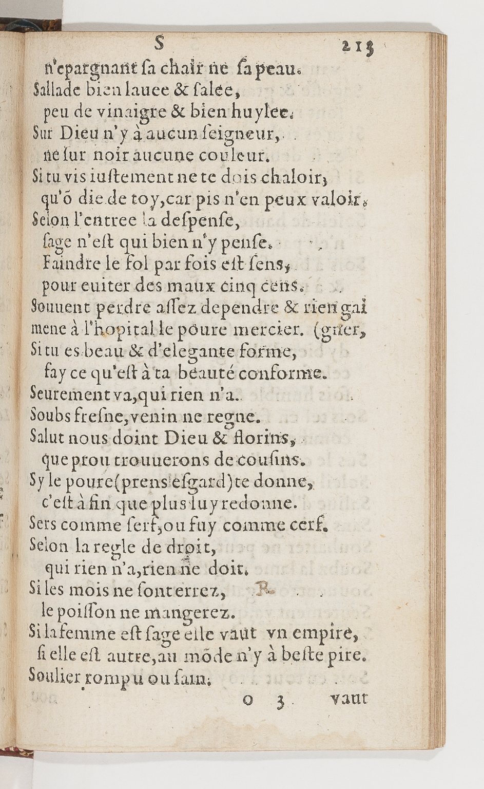 1577 - Jean d’Ogerolles - Trésor de sentences dorées - BnF Arsenal