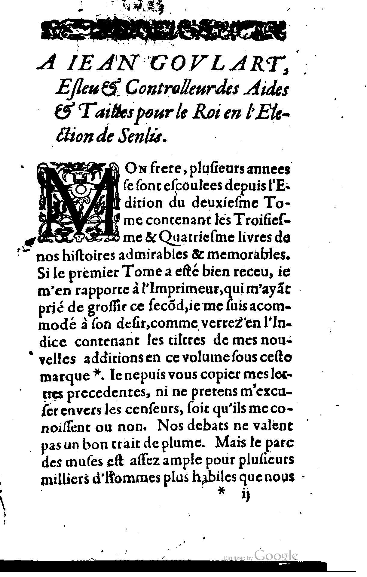 1628 - Jacques Crespin - Trésor d’histoires admirables et mémorables - BSB Munich