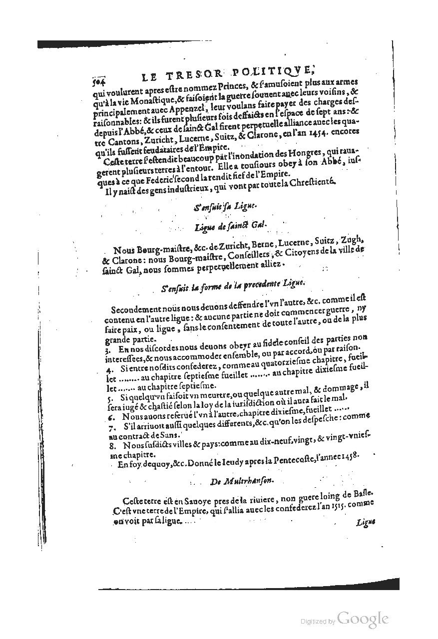 1611 - Pierre Chevalier - Trésor politique - UGent