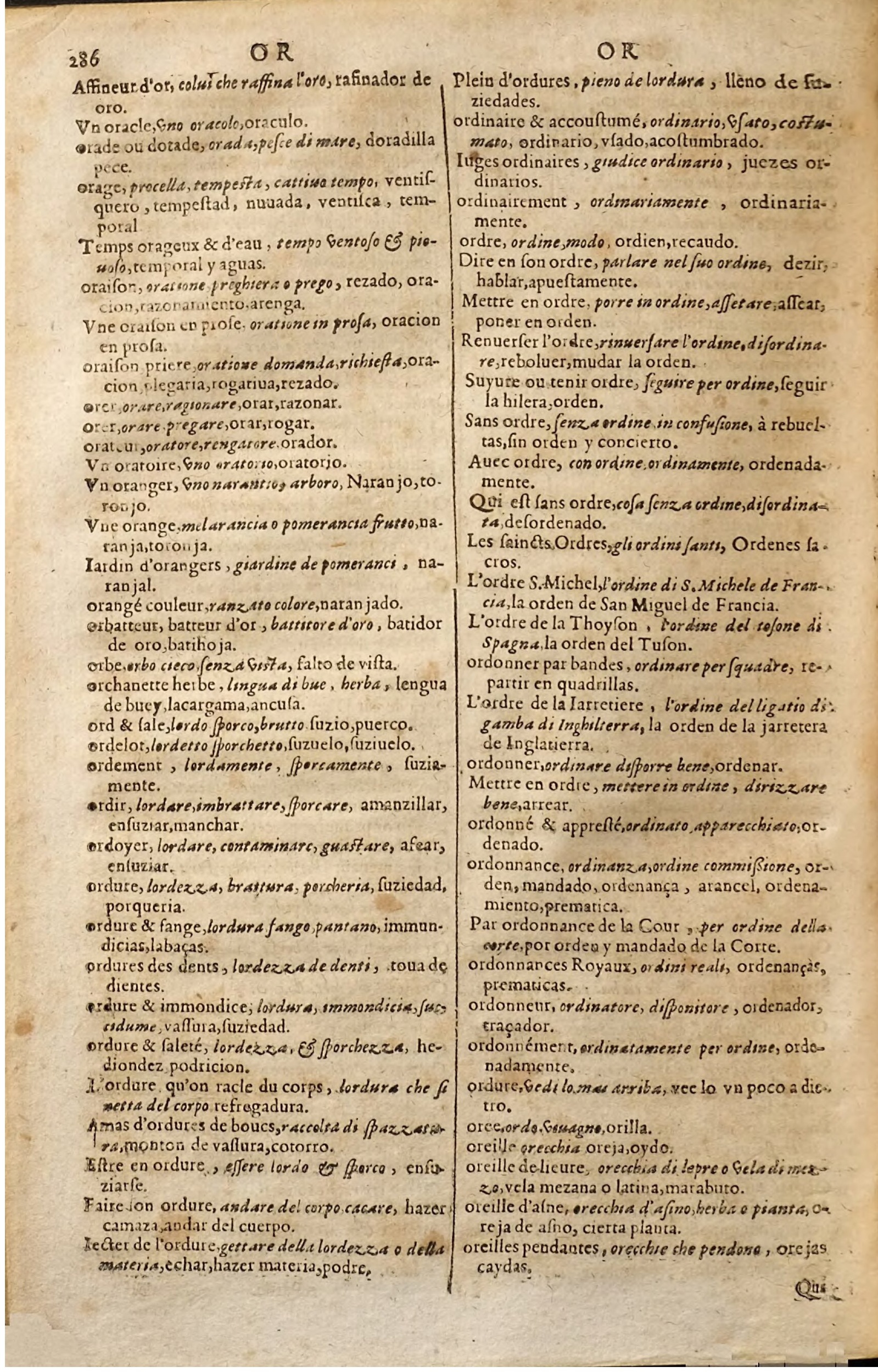 1627 - Jacques Crespin - Trésor des trois langues (Seconde partie) - Regensburg
