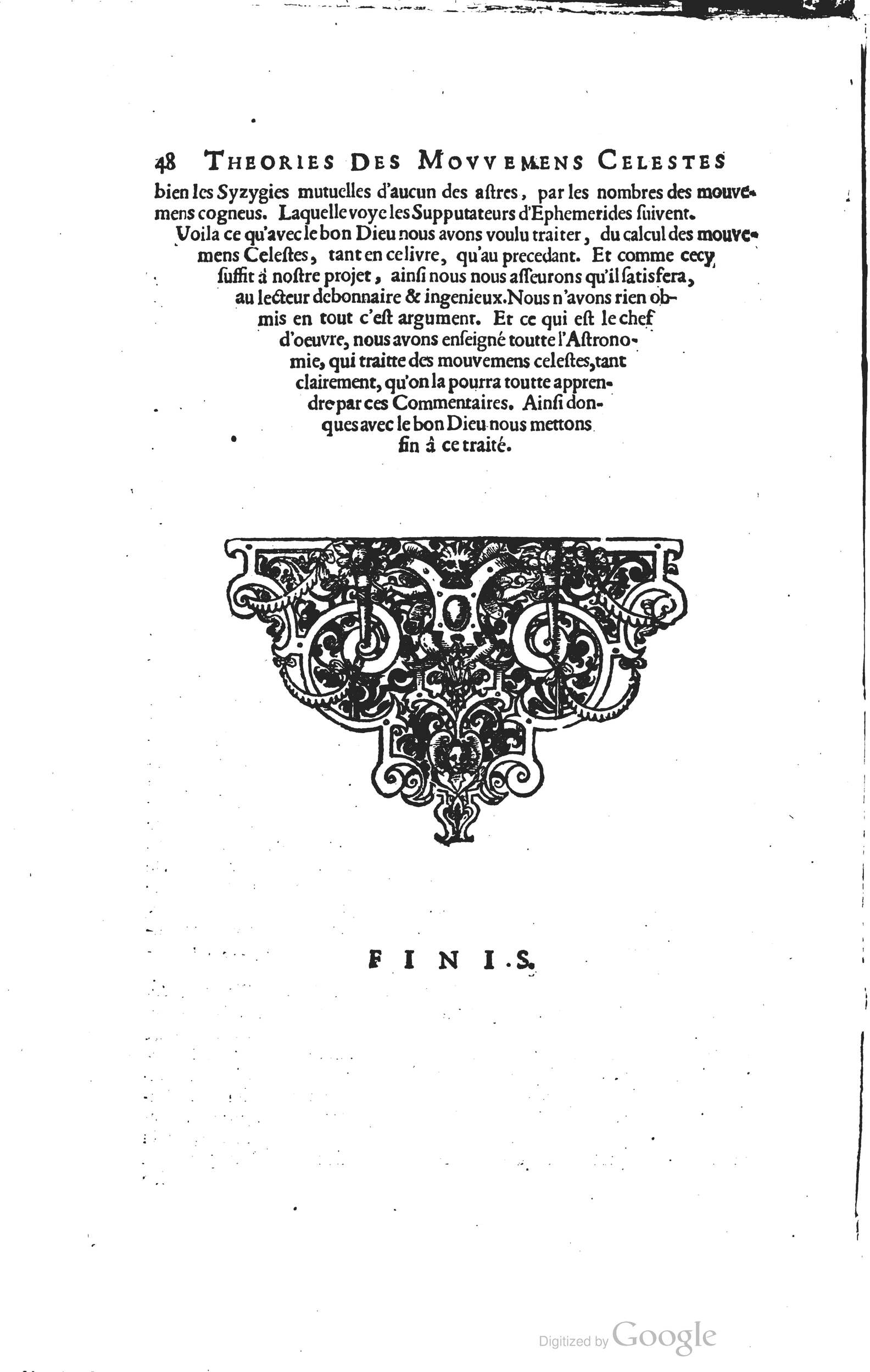 1634 - Zacharie Roman - Les Tables perpétuelles - Universiteit Leiden