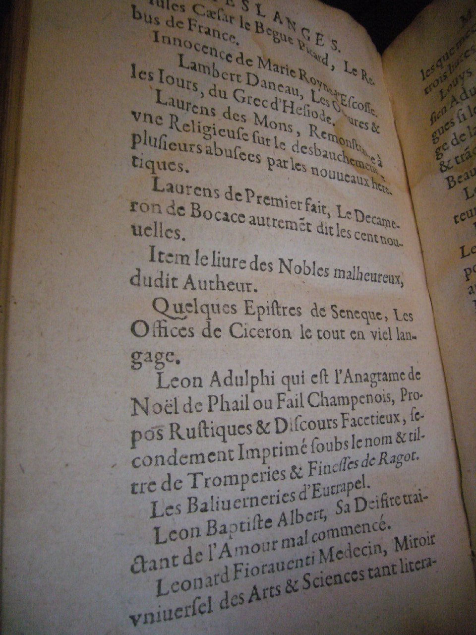 1602 - François Jacquin - Trésor des bons esprits français - BnF Arsenal