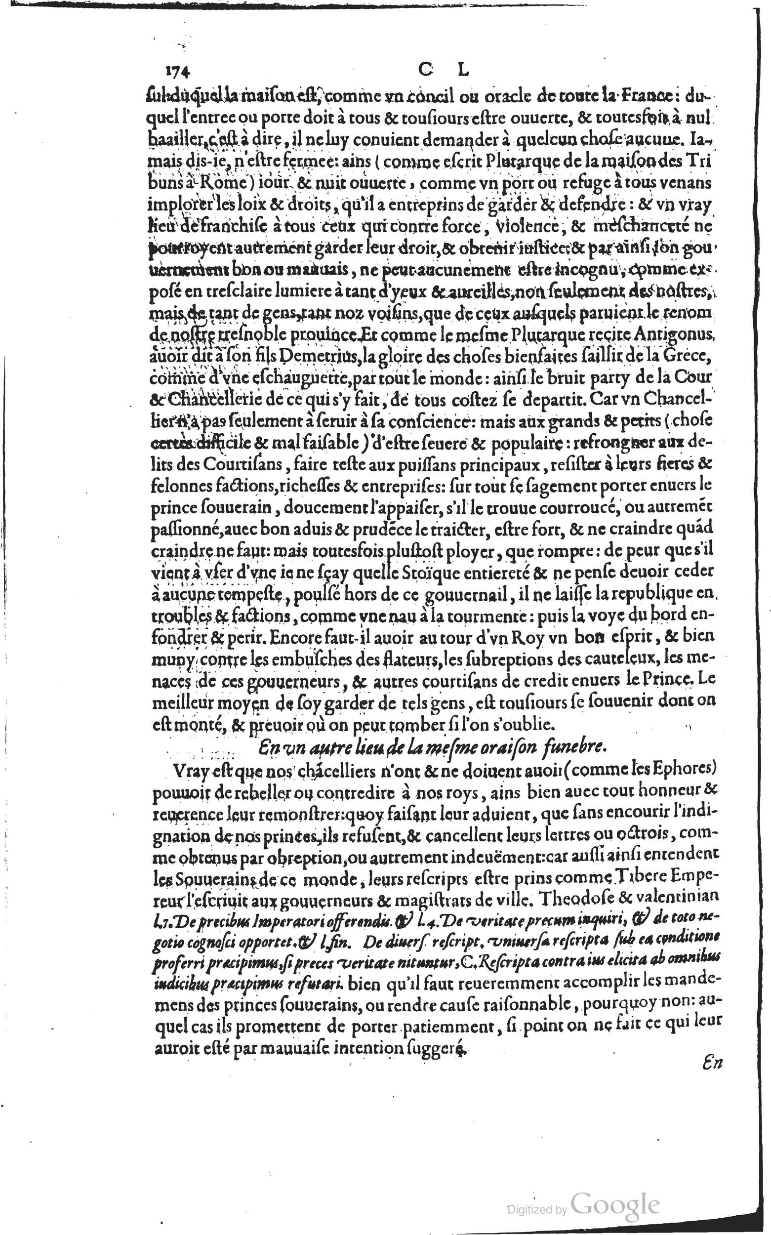 1585 - Barthélemy Honorat - Bibliothèques françaises - BSB Munich