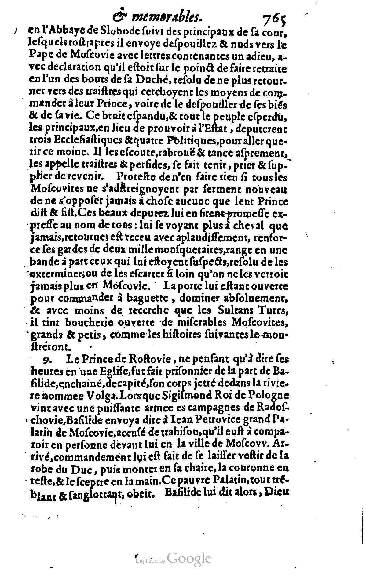 1628 - Jacques Crespin - Trésor d’histoires admirables et mémorables - BSB Munich