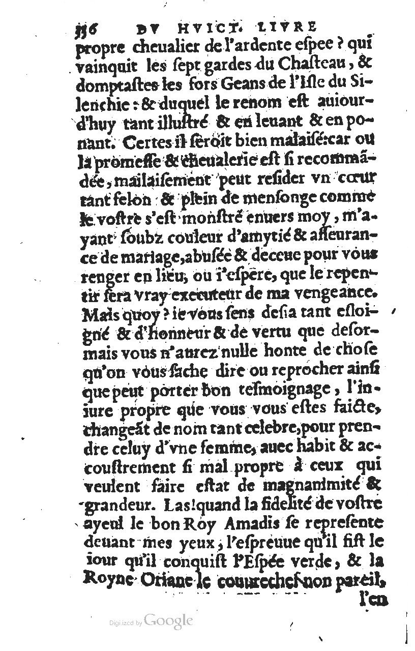 1567 - Jean Pygot - Trésor des Amadis - BM Lyon