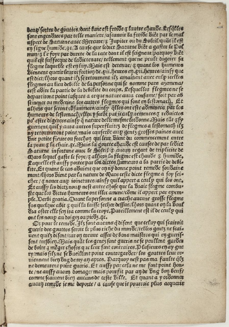 1531 - Martin Lempereur - Trésor du remède préservatif et guérison de la peste - BnF