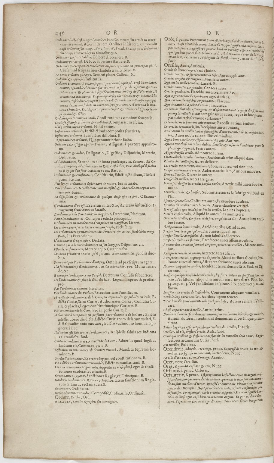 1606 - David Douceur - Trésor de la langue française - BnF