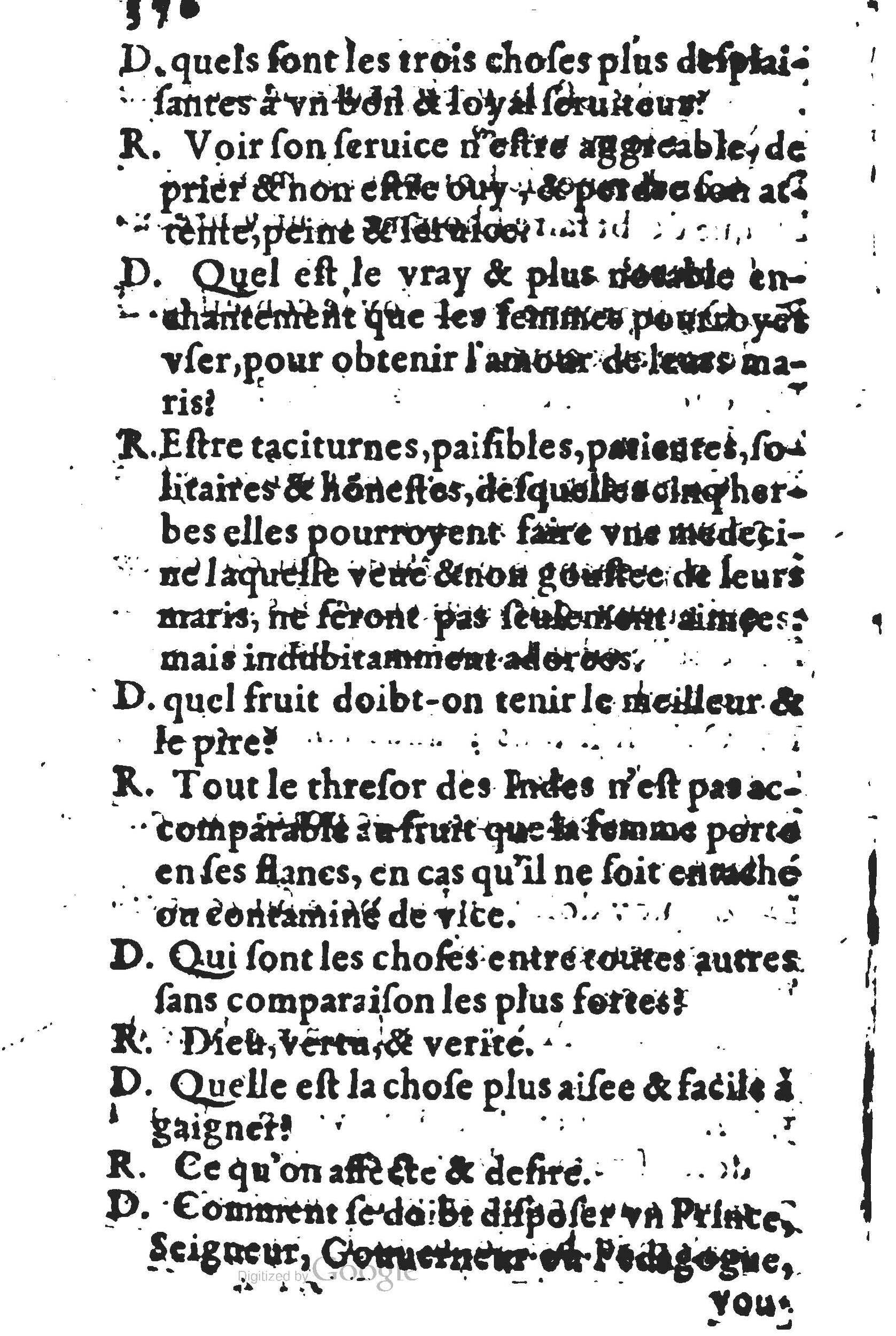 1578 - Nicolas Lescuyer - Trésor des sentences dorées - UGent