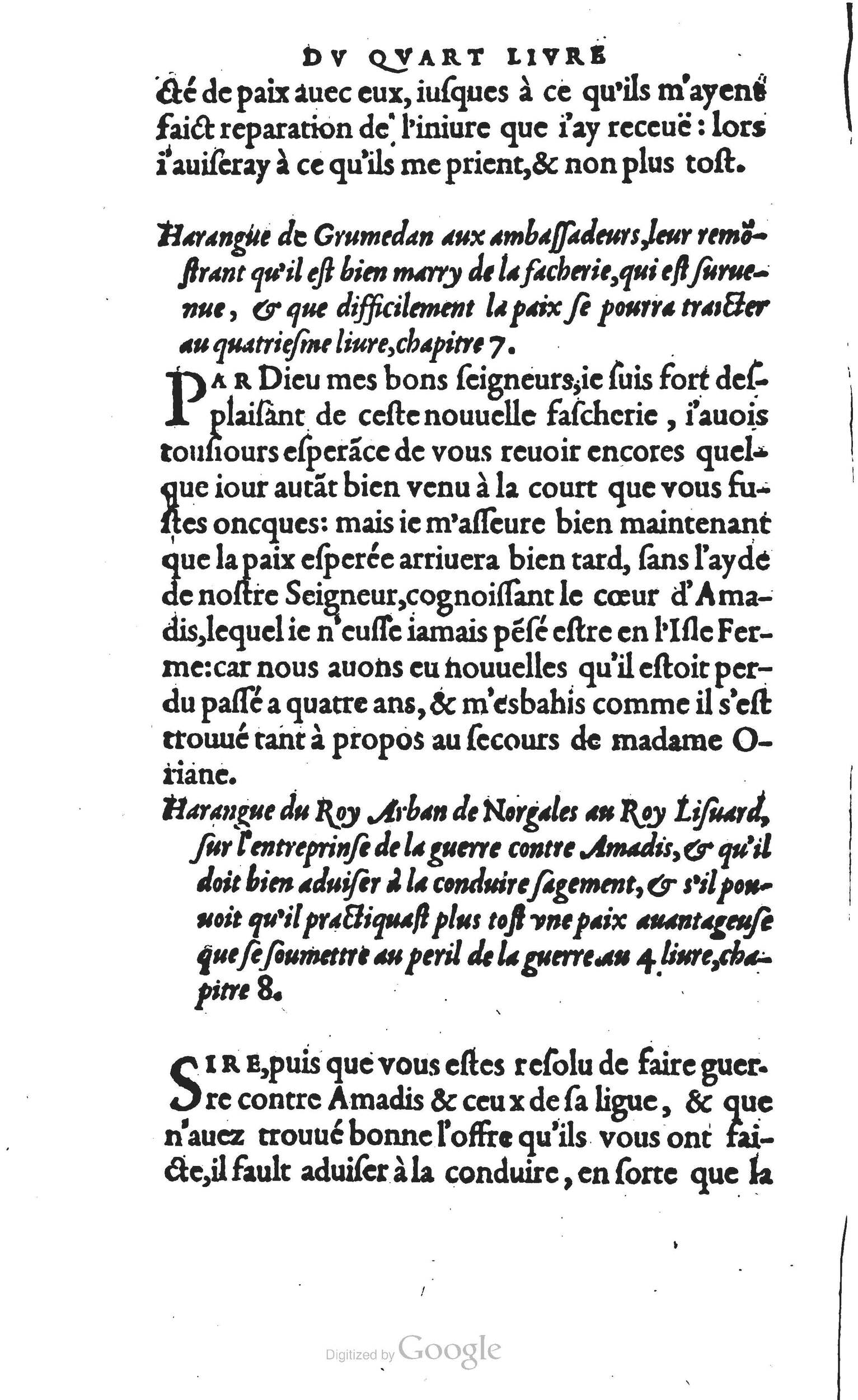 1560 - Vincent Sertenas et Gilles Robinot - Trésor des Amadis - British Library