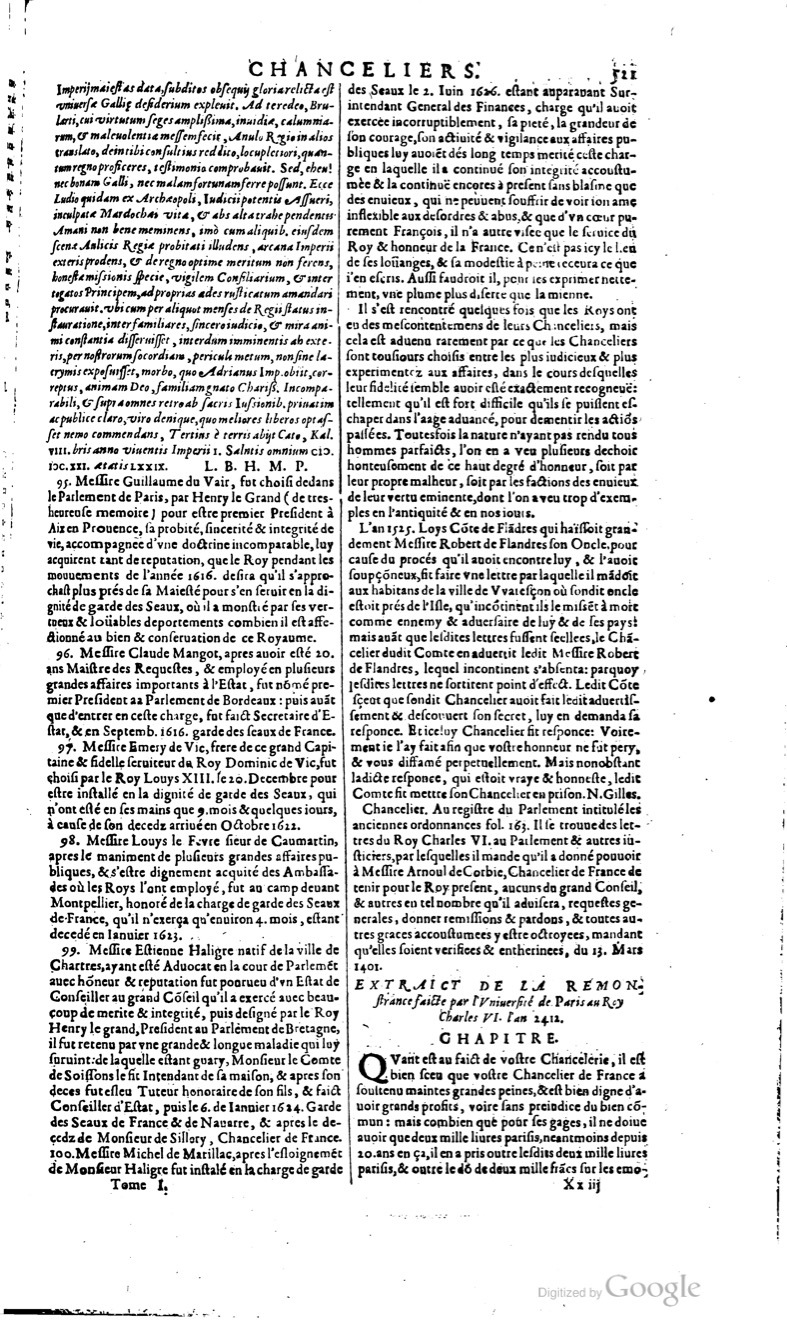 1629 - Veuve Nicolas Buon - Trésor du droit français (29620 T. 1) - BM Lyon