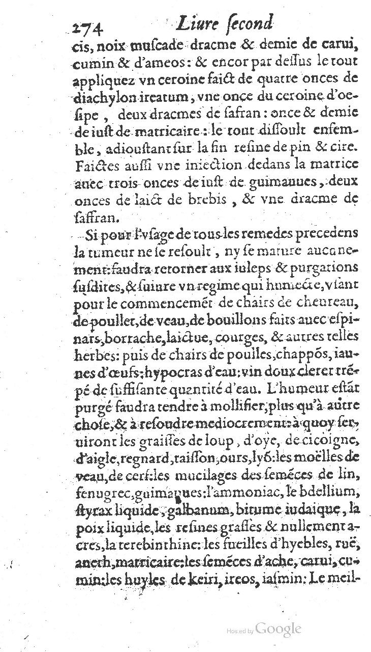 1585 - Jacques du Puis - Trésor des remèdes secrets pour les maladies des femmes - BnF