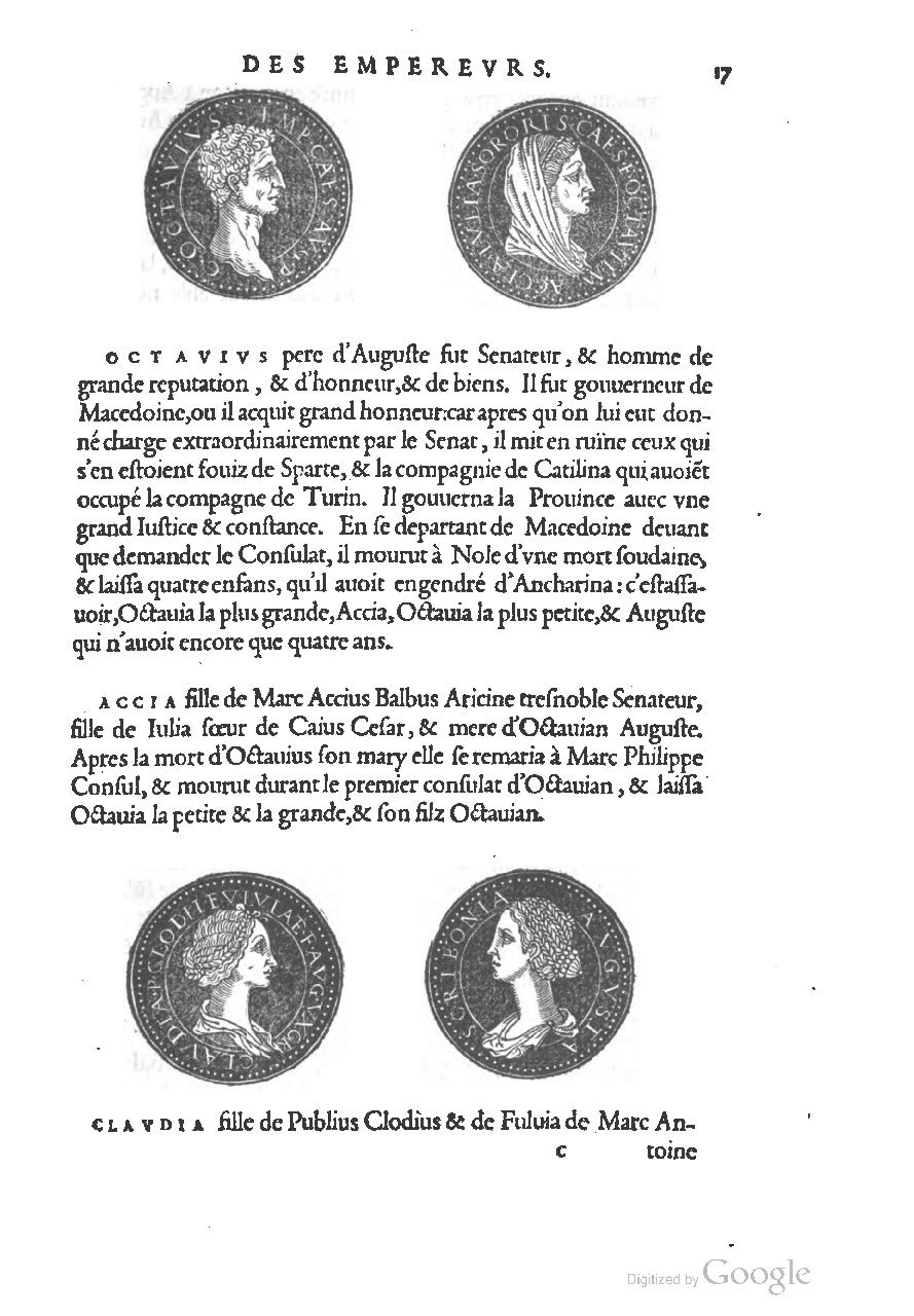 1553 - Jacopo Strada et Thomas Guérin - Épitome du Trésor des antiquités - UGent