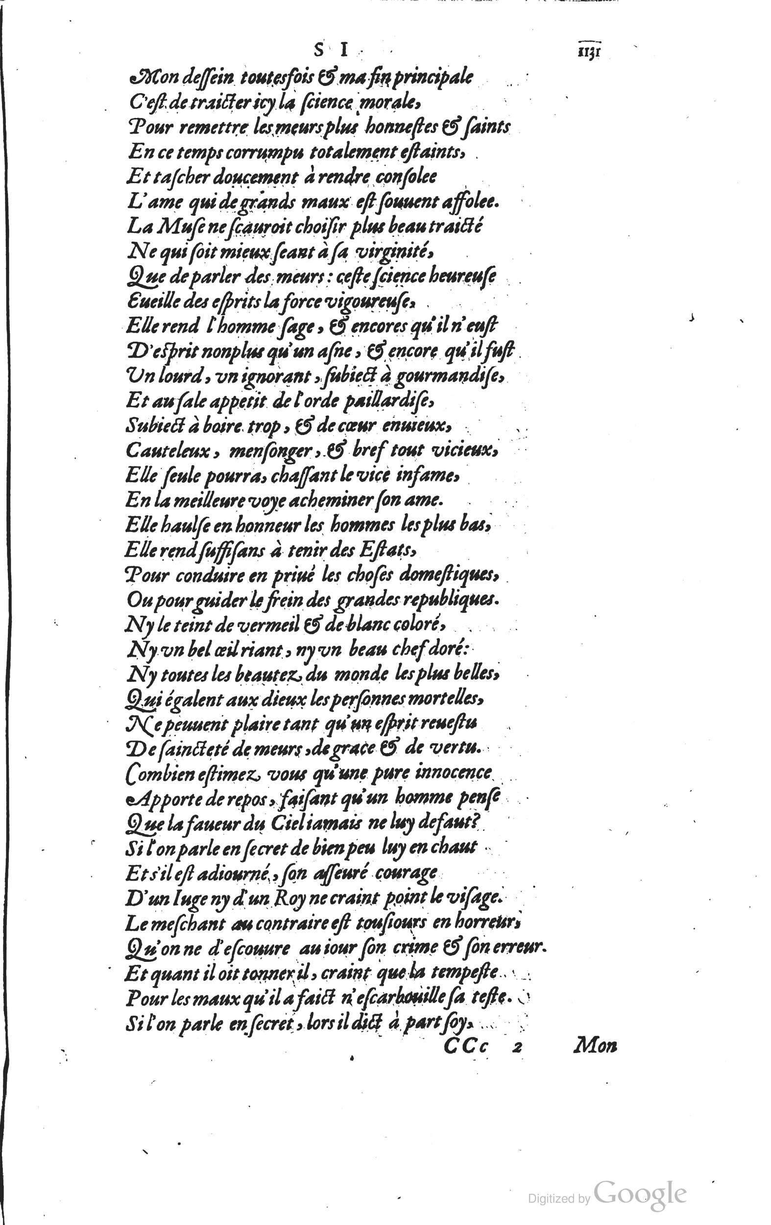1585 - Barthélemy Honorat - Bibliothèques françaises - BSB Munich