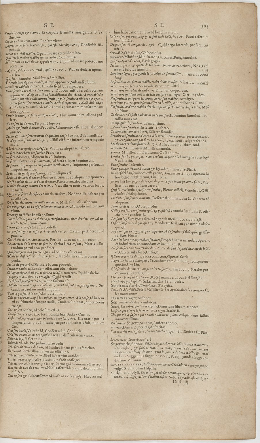1606 - David Douceur - Trésor de la langue française - BnF