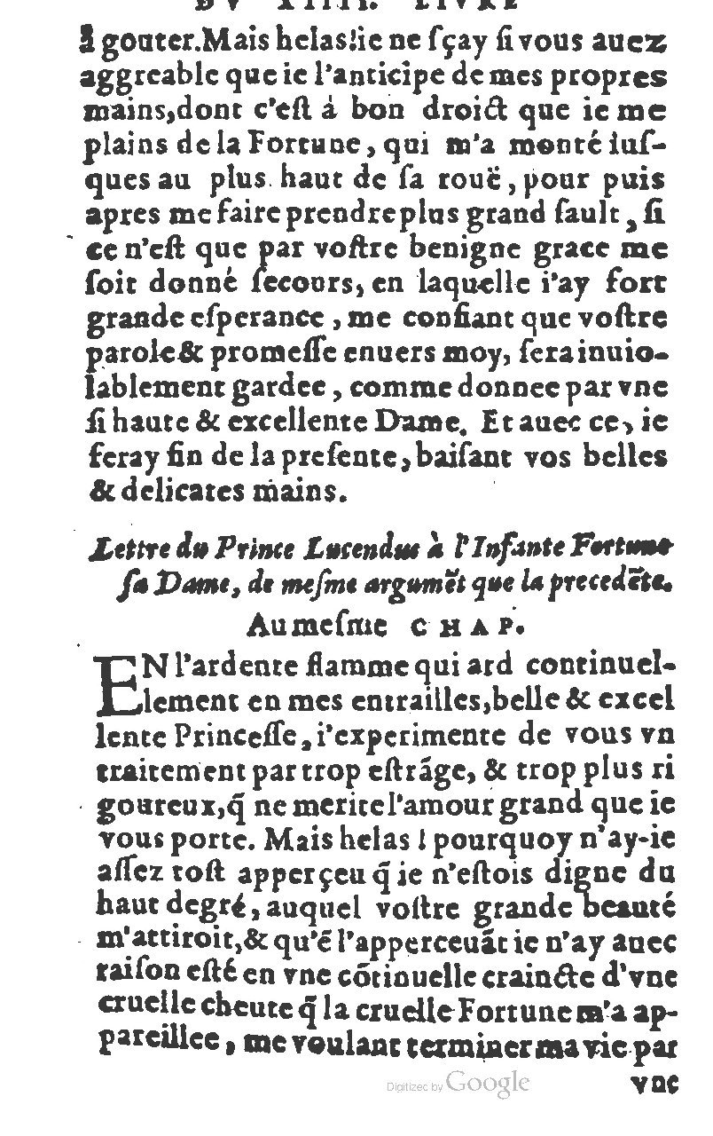 1582 - Jean Huguetan - Trésor des Amadis T. 1 - BM Lyon