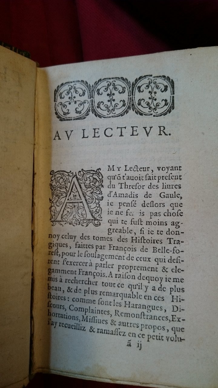 1581 - Pierre Le Voirier et Gervais Mallot - Trésor des histoires tragiques - BnF Richelieu